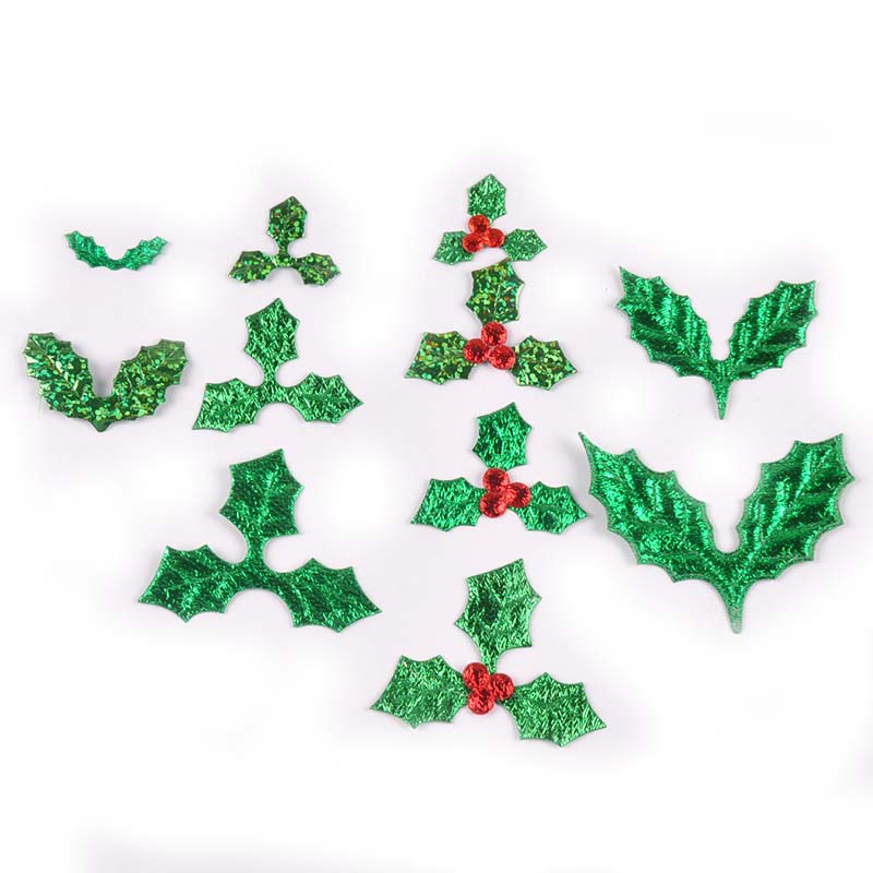 Art Craft Tree - 크리스마스 트리 잎 스티커 패치 아플리케
