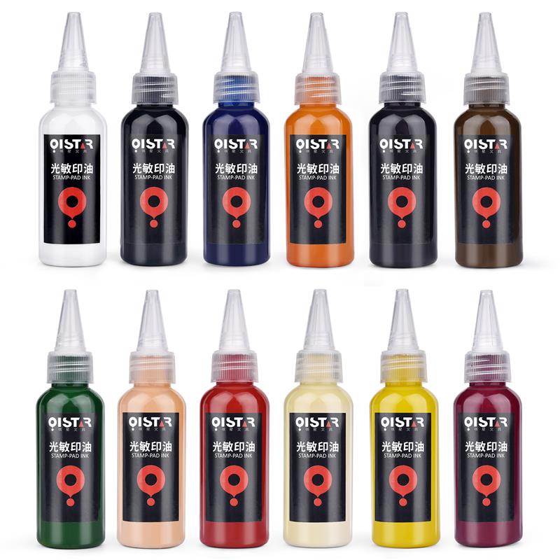 Stamping Ink Pad - 50ml 잉크 패드 리필 잉크 고무