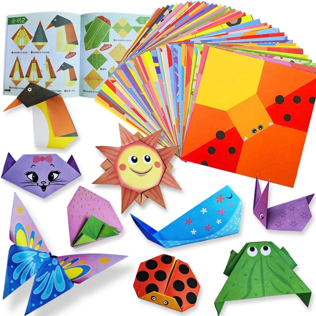 Art Craft Kindergarten - 새로운 종이접기 키트 30장 종이접기 종이