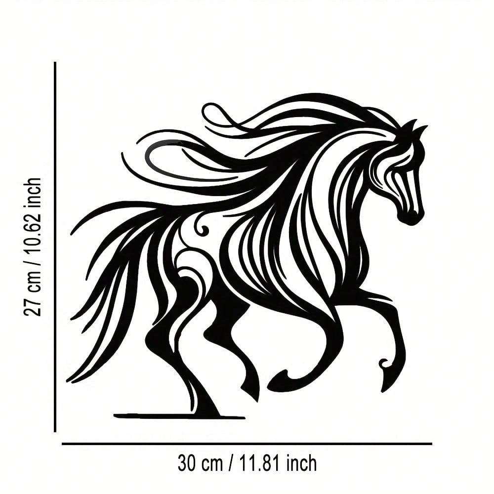 Art Craft Logo - 브랜드 경마 금속 벽 장식 추상적인