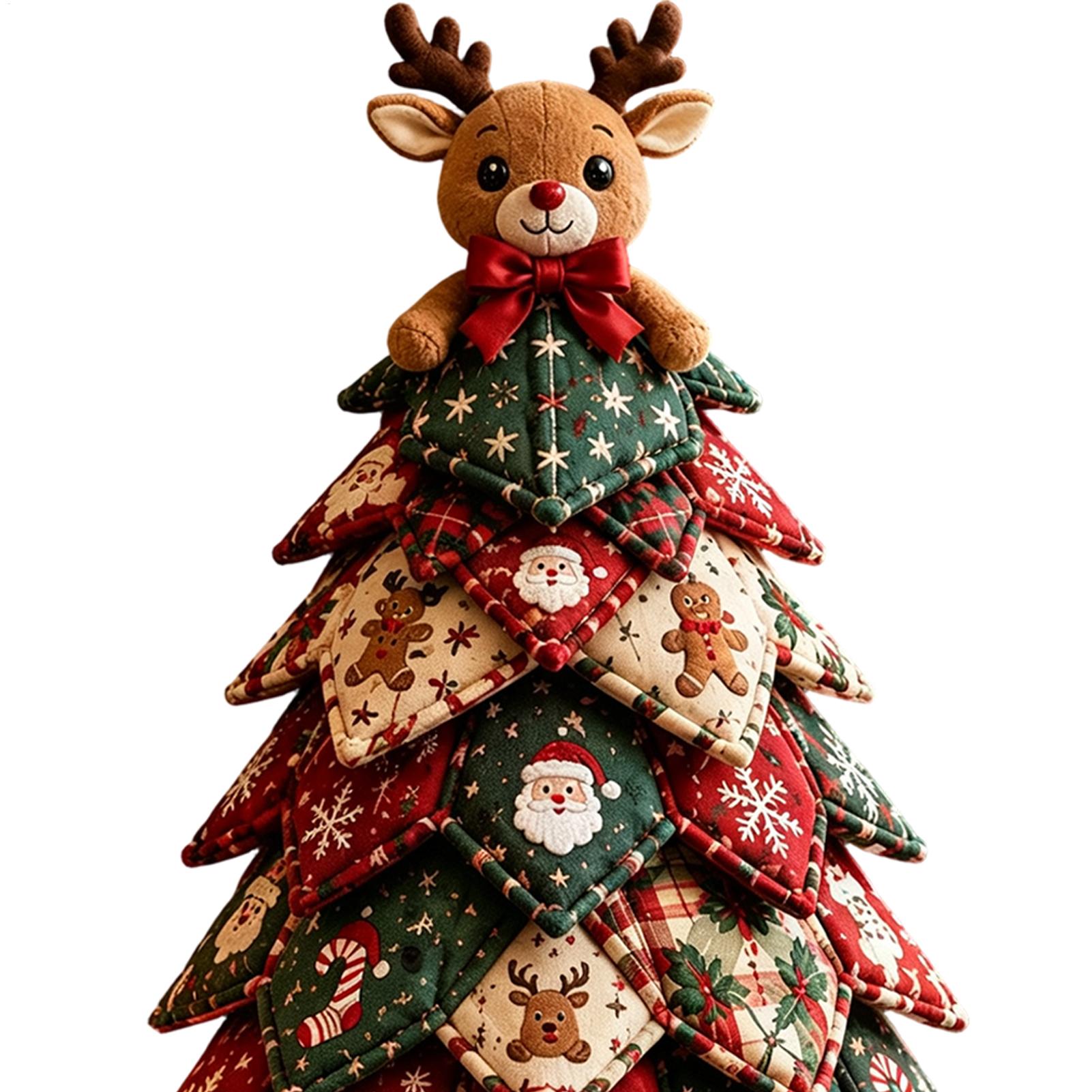 Art Craft Tree - 크리스마스 퀼팅 원단 트리 키트 3D