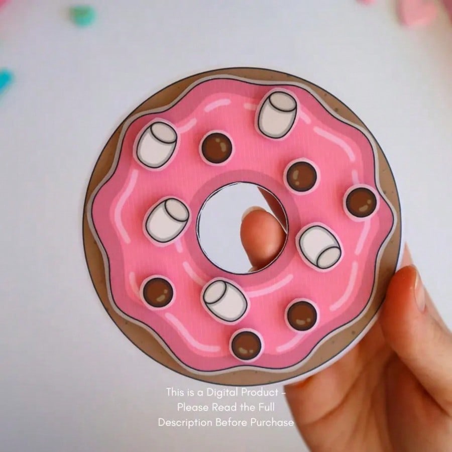 도넛 가게 놀이 세트, DIY 종이 인형 집 스티커북, - Art Craft Book 리뷰 및 가격