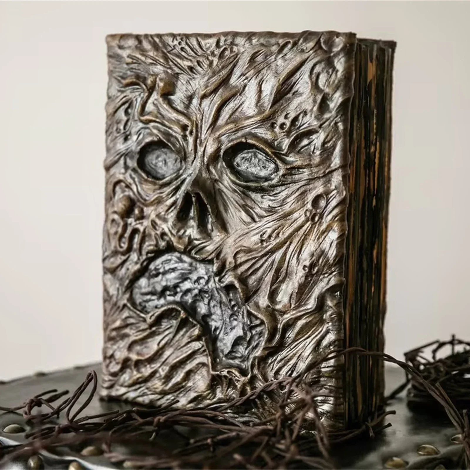 빈티지 네크로노미콘 - 어둠의 마법 소환 책, 25페이 - Art Craft Book 리뷰 및 가격
