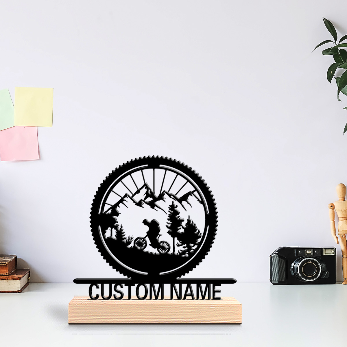 1pc 창조적 인 자연 맞춤 이름 금속 동상 철 장식  - Art Craft Names 리뷰 및 가격