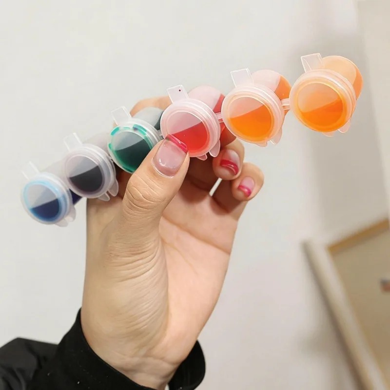 10/30/50PCS 빈 페인트 포트 뚜껑이 있는 미니 - Art And Craft With Paint 리뷰 및 가격