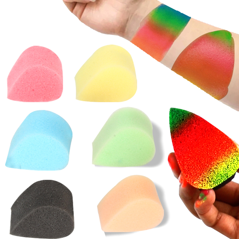 10PCS 꽃잎 모양 페이스 페인트 스폰지 폼 페인팅  - Art Craft Kindergarten 리뷰 및 가격