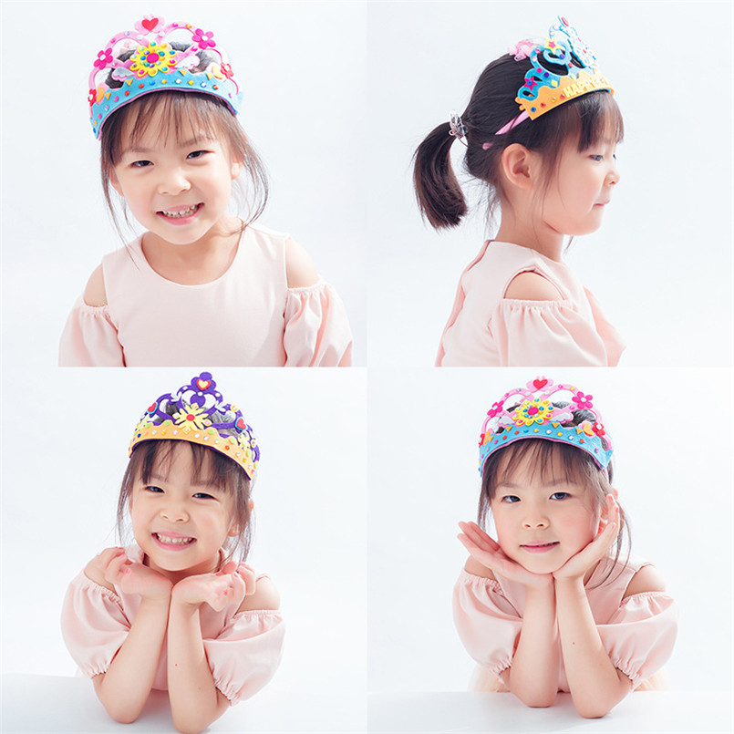 DIY 공예 장난감 크라운 크리 에이 티브 종이 장식  - Art Craft Kindergarten 리뷰 및 가격