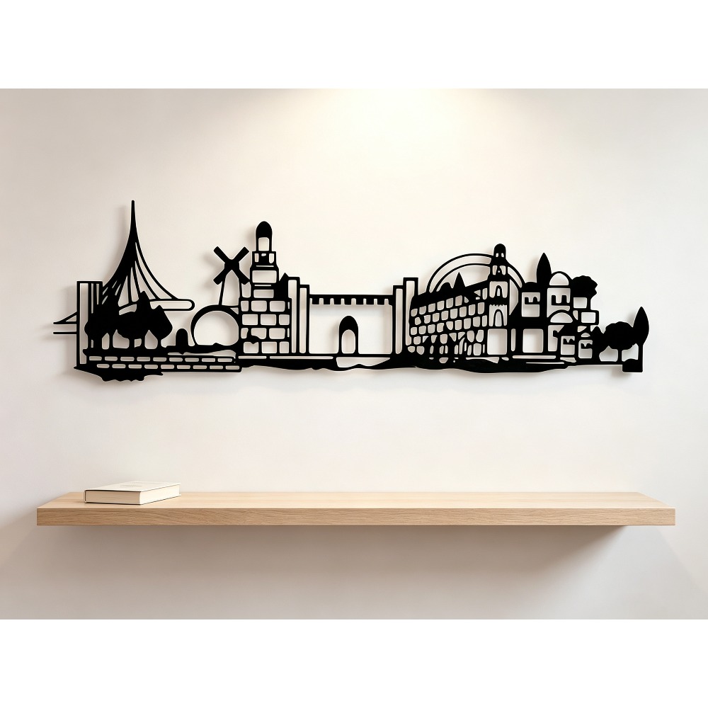 CIFBUY 금속 벽 장식 예술품, 예루살렘 스카이라인 - Art & Craft Kids Salon 리뷰 및 가격