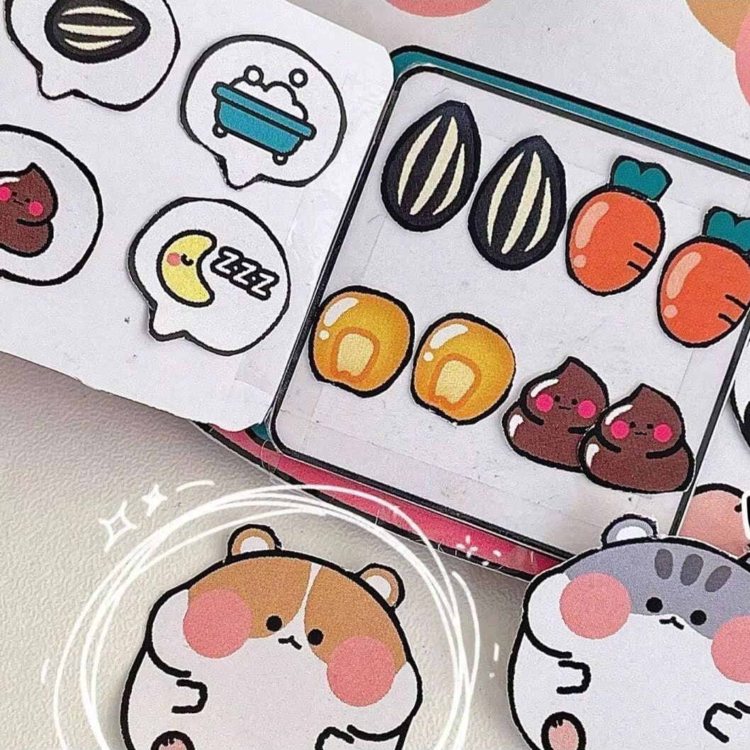 햄스터 관리자 테마 DIY 조용한 책 스크랩북 키트,  - Art Craft Book 리뷰 및 가격