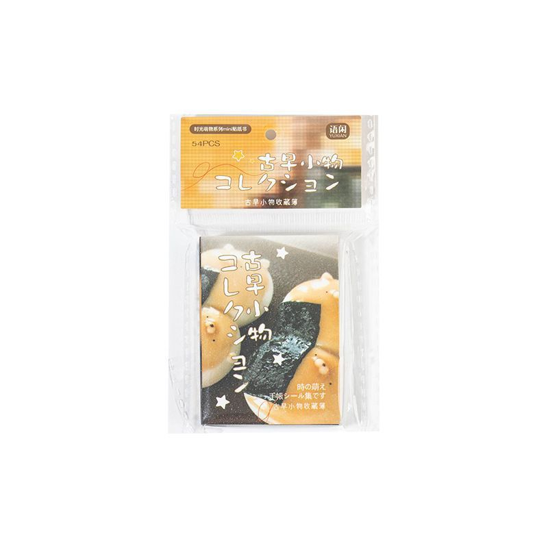 1권/54개 미니 일본 스타일 스티커북 시대를 초월한  - Art Craft Book 리뷰 및 가격