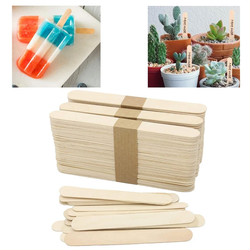    50/100개입 아이스크림 스틱 순수 천연 나무 - Art Craft With Ice Cream Stick 리뷰 및 가격
