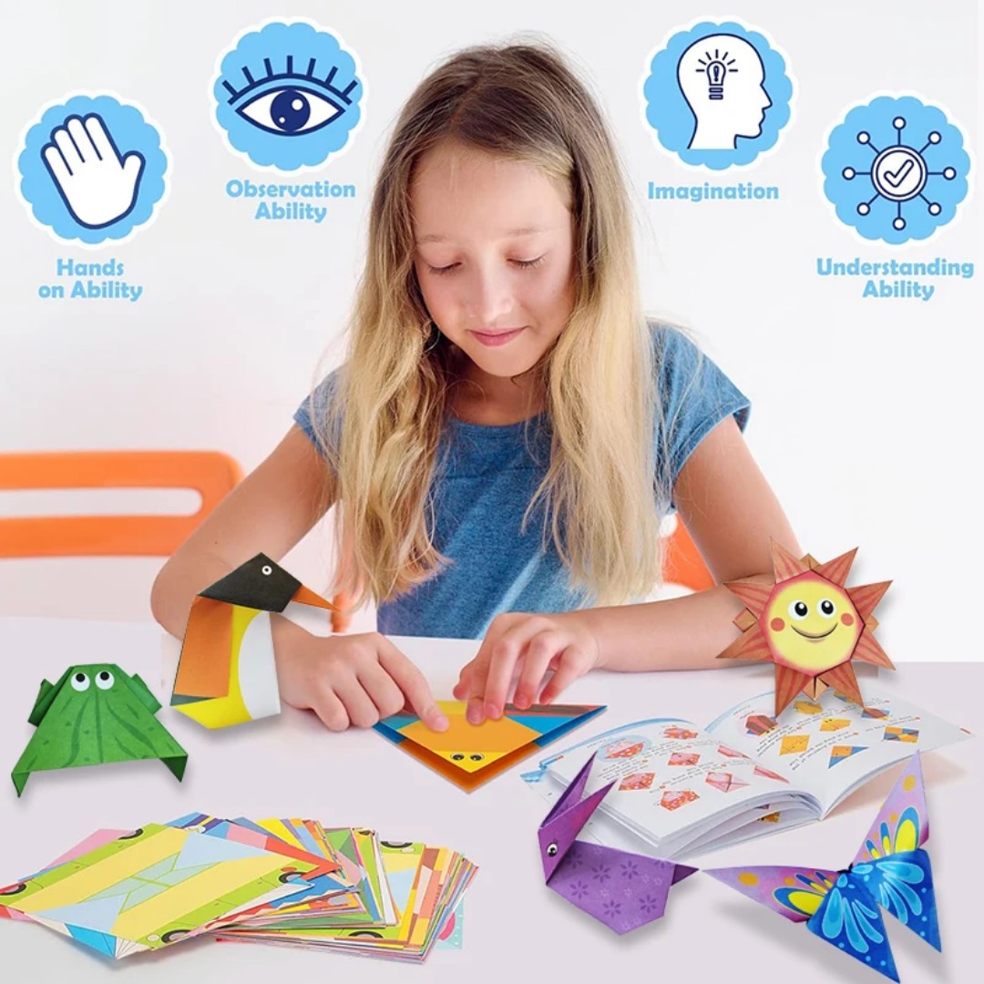 새로운 종이접기 키트 30장 종이접기 종이 공예 가이드 - Art Craft Kindergarten 리뷰 및 가격