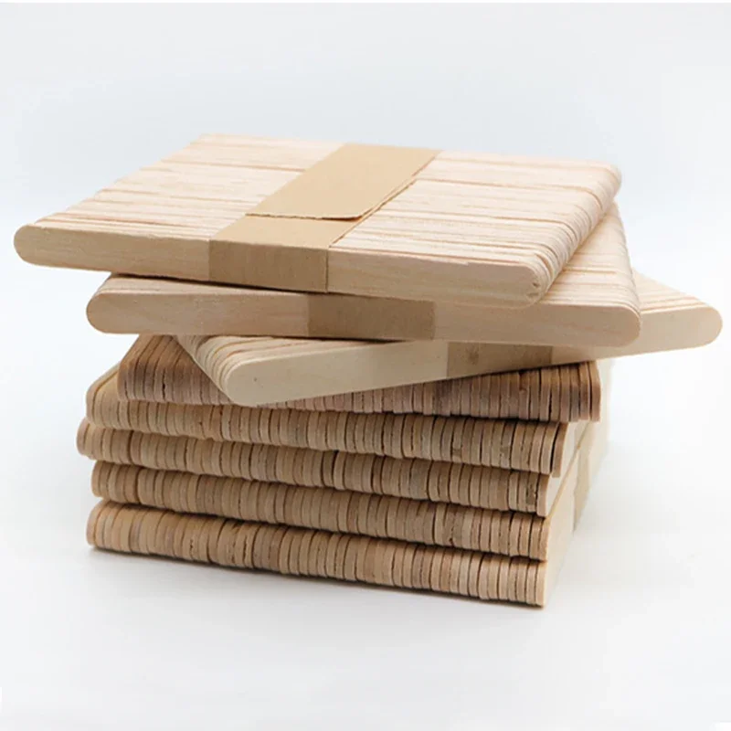 50pcs 아이스크림 아이스 캔디 스틱 천연 나무 스틱 - Art Craft With Ice Cream Stick 리뷰 및 가격