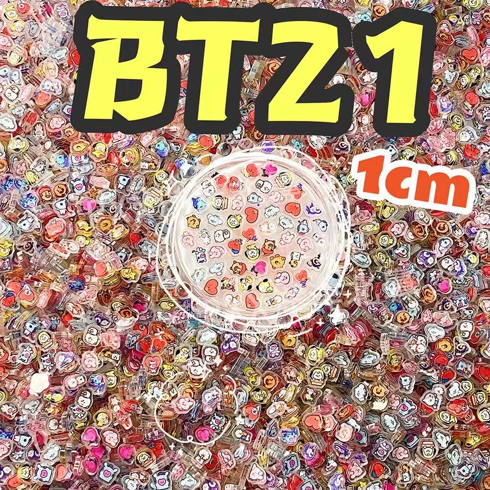 100개 BT21 BTS 단층 1cm/2cm/4cm 아 - Art Craft Material 리뷰 및 가격
