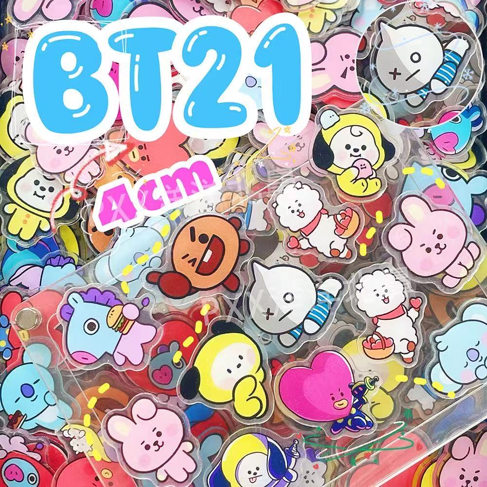 100개 BT21 BTS 단층 1cm/2cm/4cm 아 - Art Craft Material 리뷰 및 가격