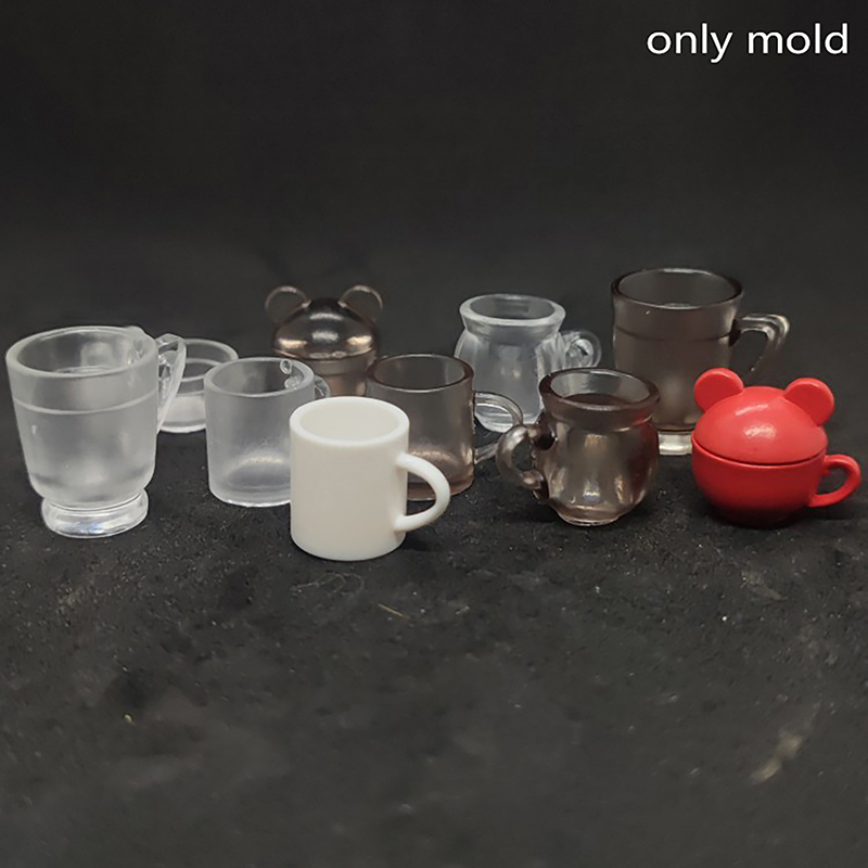 1PC 인형 집 음료 컵 실리콘 금형 인형 집 미니 컵 - Art Craft House 리뷰 및 가격